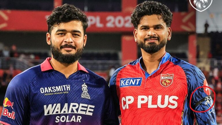 پنجاب کنگز کے کھلاڑیوں نے سیاہ پٹی کیوں باندھی؟ عظمت اللہ عمرزئی کے لیے ہمدردی کا اظہار