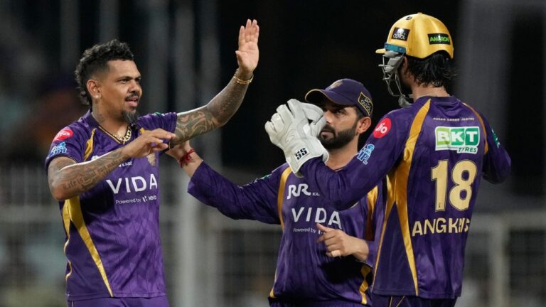 KKR IPL 2026 پلی آف کے لیے کوالیفیکیشن کے مناظر