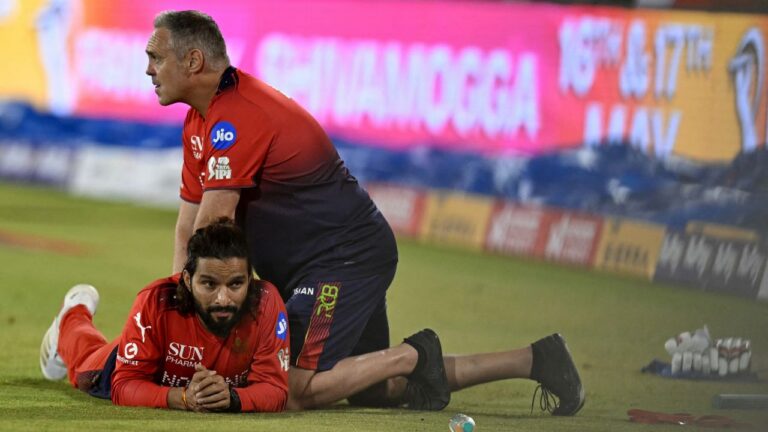 IPL 2026: کیا رجت پاٹیدار دھرم شالہ میں پی بی کے ایس کے خلاف دستیاب ہوں گے؟
