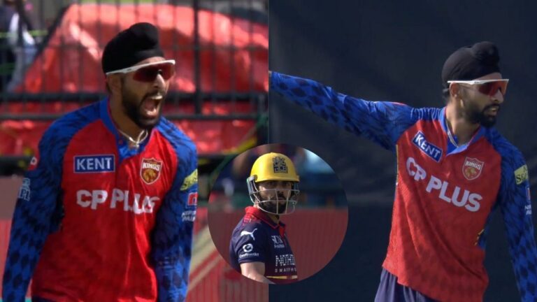 IPL 2026: ہرپریت برار کا جارحانہ انداز، وراٹ کوہلی کے سامنے RCB کے بلے بازوں کو پویلین بھیجا