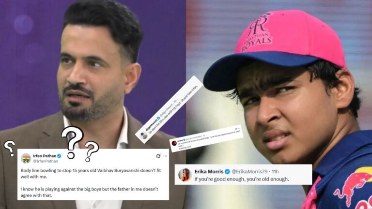 Irfan Pathan Thrashed For ‘Fatherly’ Defending Vaibhav Sooryavanshi – عرفان پٹھان شدید تنقید کی زد میں: ویبھو سوریابانشی کے حق میں بیان پر تنازعہ