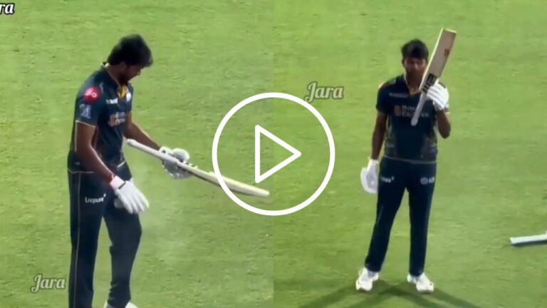 Watch- Sai Sudharsan’s Hit Wicket Controversy Takes New Turn, Batter Seen Applying Chemical