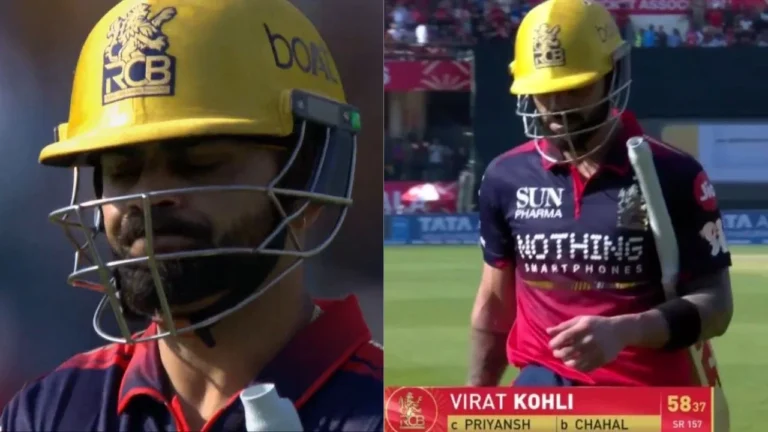 IPL 2026: یوزویندر چاہل نے وراٹ کوہلی کو آؤٹ کرکے میدان میں ہلچل مچا دی