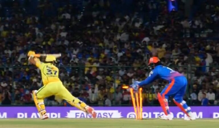IPL 2026: کے ایل راہول کی بجلی جیسی اسٹمپنگ نے ایم ایس دھونی کی یاد تازہ کر دی