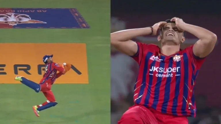 IPL 2026: رشبھ پنت نے ارجن ٹنڈولکر کی پہلی وکٹ کا موقع ضائع کر دیا